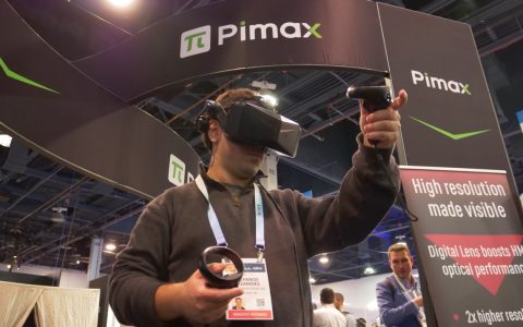 携获奖产品Crystal参加CES2024，高端头显品牌小派科技体验震撼全场